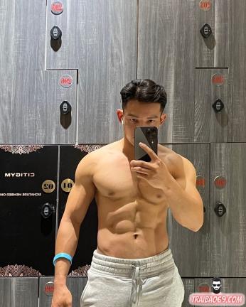 Hot boy lai thái body gym đẹp - nhìn là mê ngay