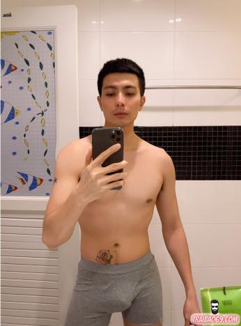 Boy cu 19cm lông rậm đậm chất đàn ông - body mình dây hấp dẫn