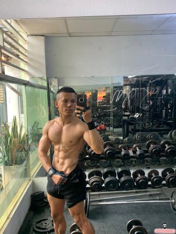 Boy gym mình dây 6 múi - cu dài như cu ngựa, nắc cực phê