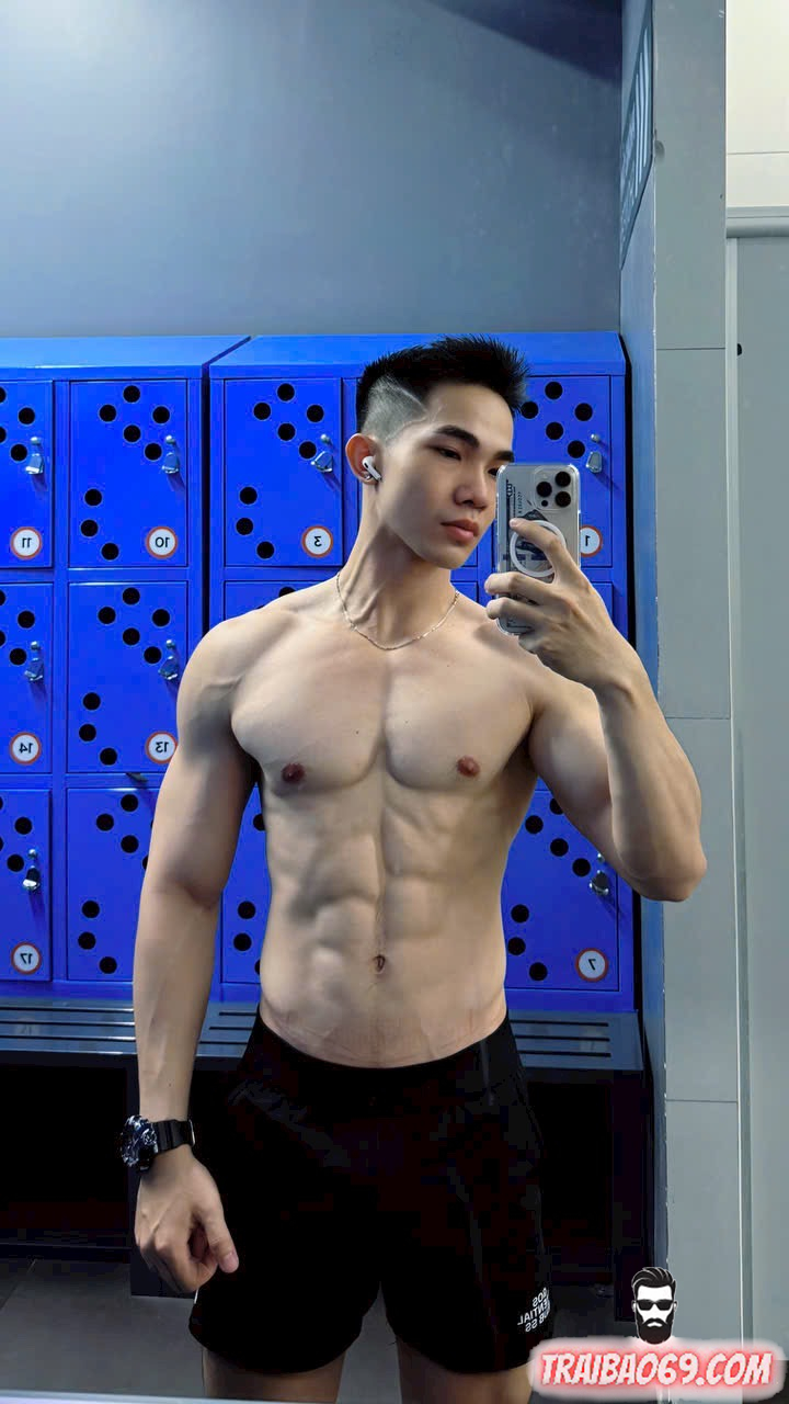Boy teen body gym ngon - anh trai nào chơi rồi cũng mê